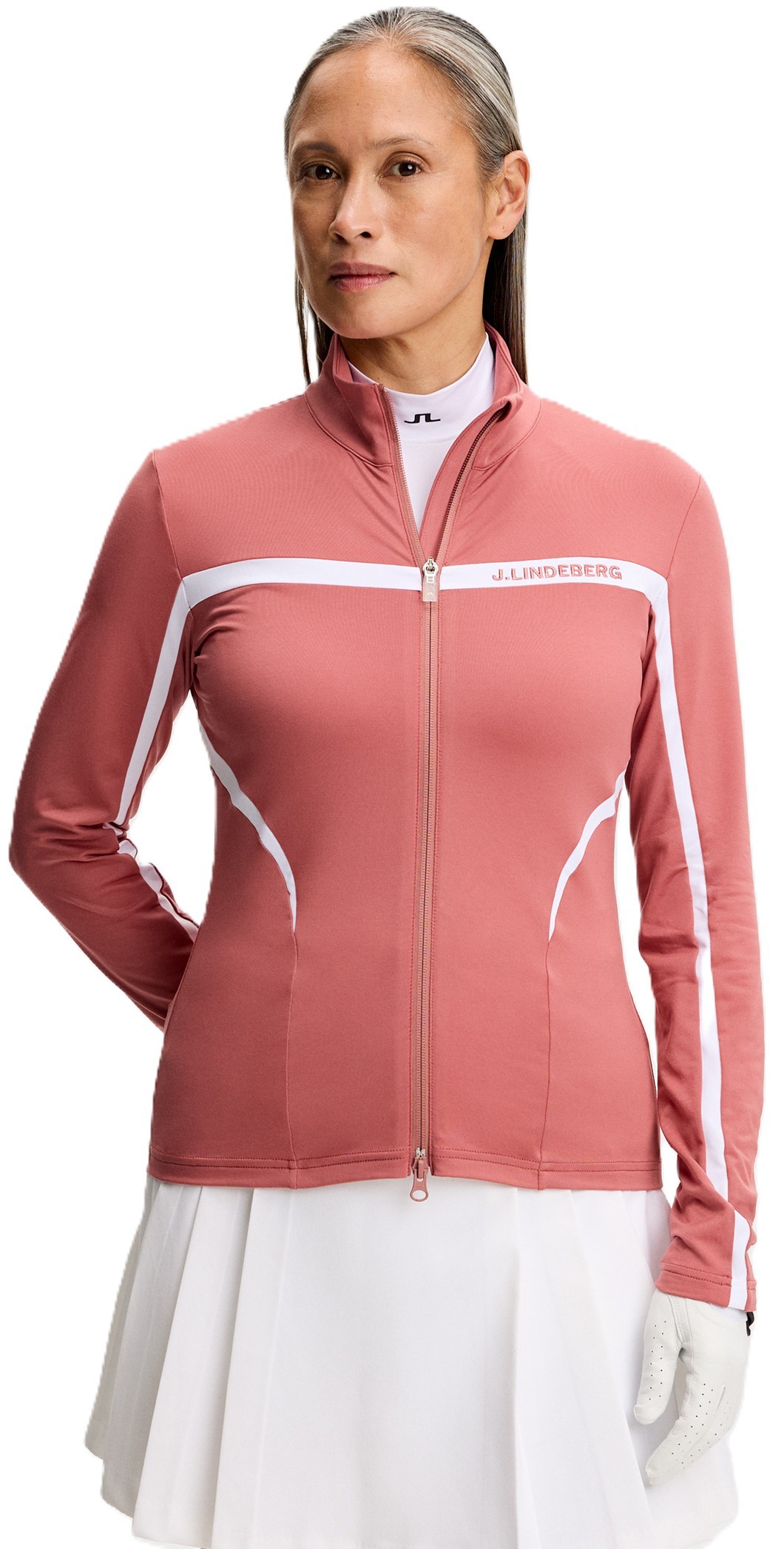J.Lindeberg Janice Mid Layer bluza damska, withered rose