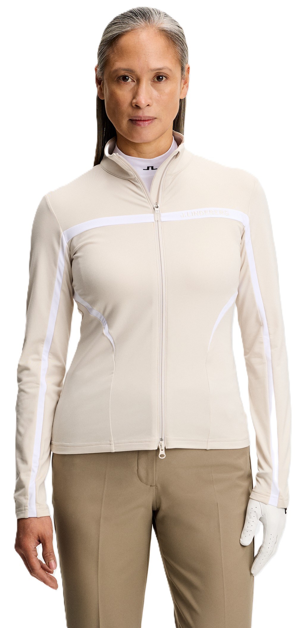J.Lindeberg Janice Mid Layer bluza damska, moonbeam