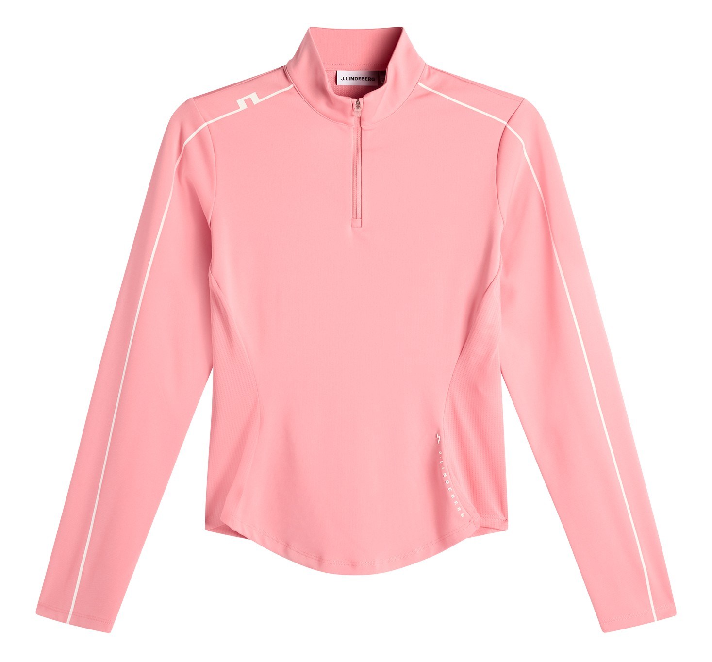 J.Lindeberg Adiola Quarter Zip Mid Layer bluza damska, flamingo plume