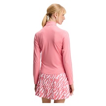 J.Lindeberg Adiola Quarter Zip Mid Layer bluza damska, flamingo plume