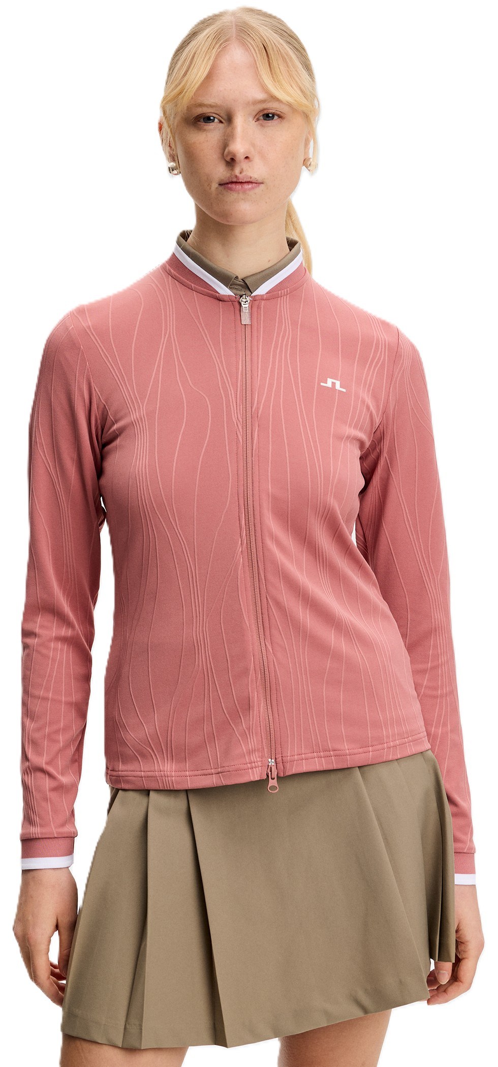 J.Lindeberg Susanna Mid Layer bluza damska, withered rose