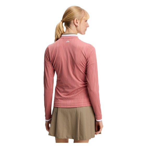 J.Lindeberg Susanna Mid Layer bluza damska, withered rose