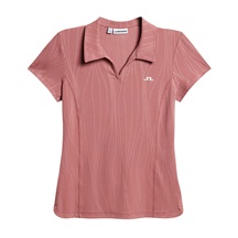 J.Lindeberg Marlie damskie polo, withered rose