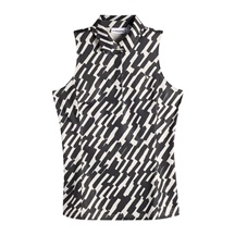 J.Lindeberg Dena Print damskie polo, oak moonbeam