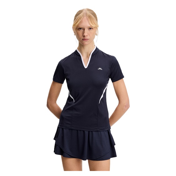 J.Lindeberg Katie damska koszulka, JL Navy