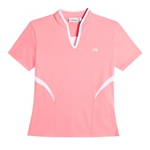 J.Lindeberg Katie damska koszulka, flamingo plume