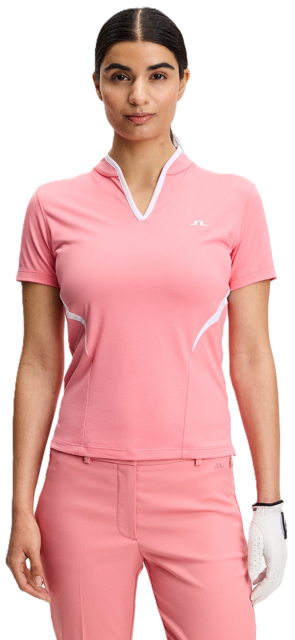 J.Lindeberg Katie damska koszulka, flamingo plume