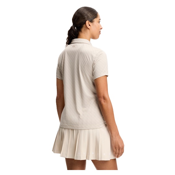 J.Lindeberg Caitlyn damskie polo, flight bridge moonbeam