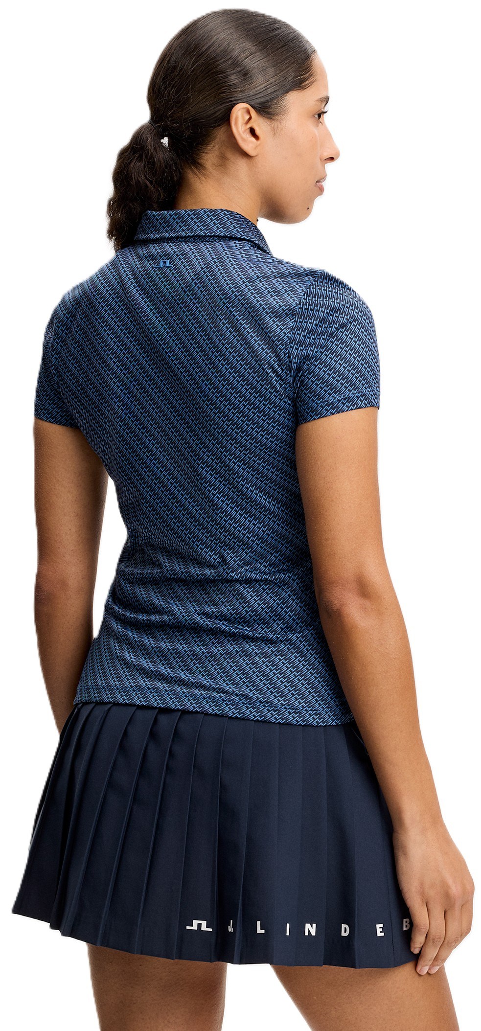 J.Lindeberg Caitlyn damskie polo, flight bridge navy fed