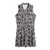 J.Lindeberg Dana Printed sukienka golfowa, oak moonbeam
