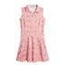 J.Lindeberg Dana Printed sukienka golfowa, oak flamingo
