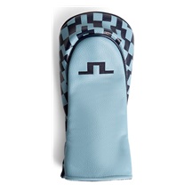 J.Lindeberg JL Driver Printed Headcover, bridge stack forget navy