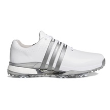 Adidas Tour360 24 męskie buty golfowe, white/iron metal/silver