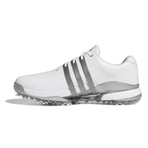 Adidas Tour360 24 męskie buty golfowe, white/iron metal/silver
