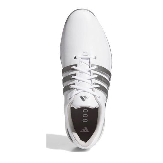 Adidas Tour360 24 męskie buty golfowe, white/iron metal/silver