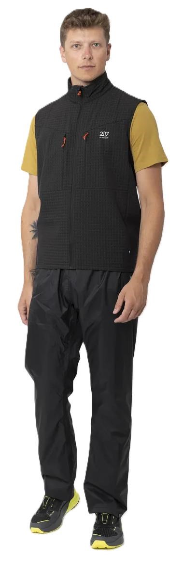 2117 of Sweden Mellom 3D Softshell męska kamizelka, czarna