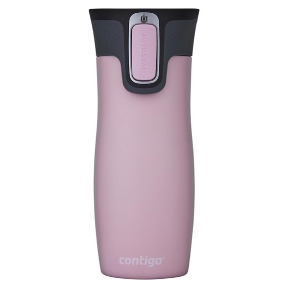 Contigo West Loop kubek termiczny 470 ml, milenial pink