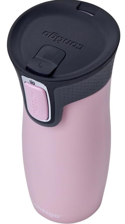 Contigo West Loop kubek termiczny 470 ml, milenial pink