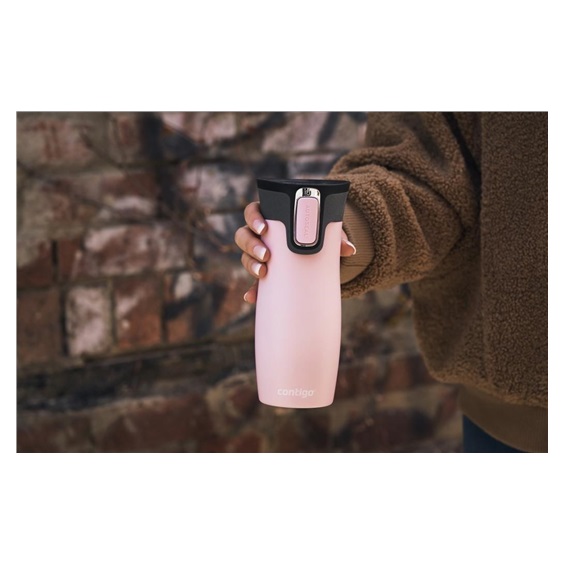 Contigo West Loop kubek termiczny 470 ml, milenial pink