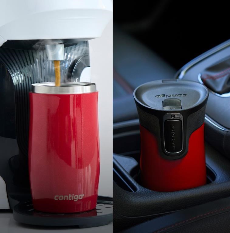 Contigo West Loop Mini kubek termiczny, 300 ml, berry