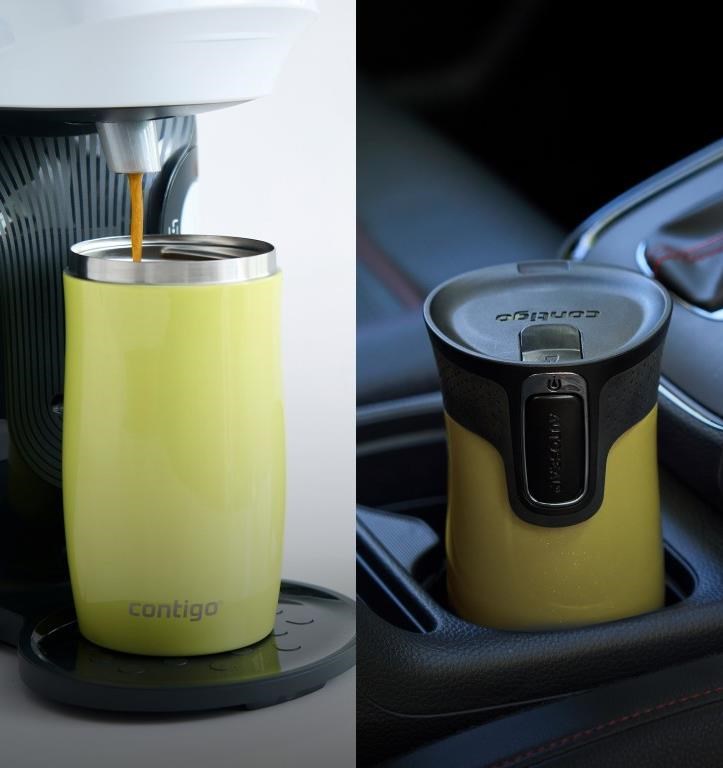 Contigo West Loop Mini kubek termiczny, 300 ml, limelight