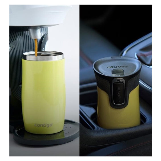 Contigo West Loop Mini kubek termiczny, 300 ml, limelight