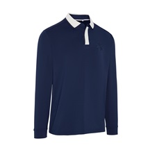 Callaway Mixed Medai Legacy Colection Longsleeve Blocked męskie polo, granatowe