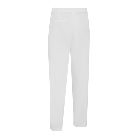 Callaway Legacy Collection Flat Front with elastic rib piecing at waist spodnie męskie, białe