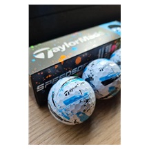 TaylorMade SpeedSoft Ink Blue piłki golfowe, 4szt.