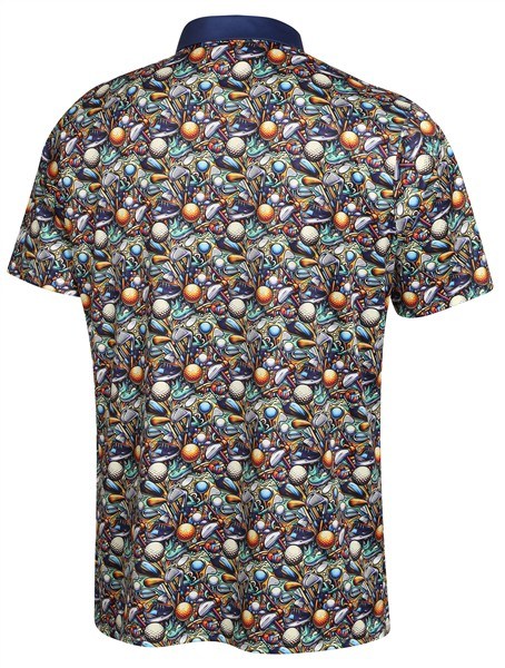 Fashion Sports Wear Bergen męskie polo, navy/green