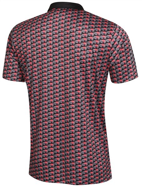 Fashion Sports Wear Nairobi męskie polo, czarno/różowe