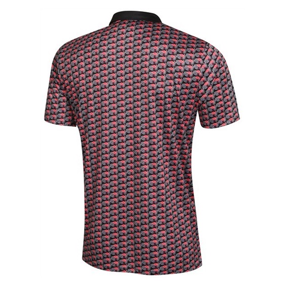 Fashion Sports Wear Nairobi męskie polo, czarno/różowe