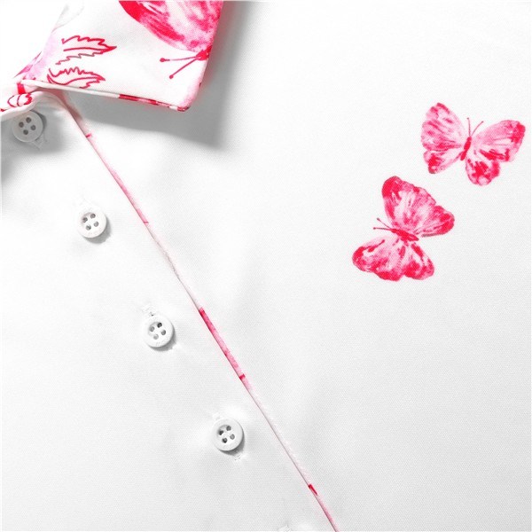 Fashion Sports Wear Tirana Pink damskie polo, biało/różowe
