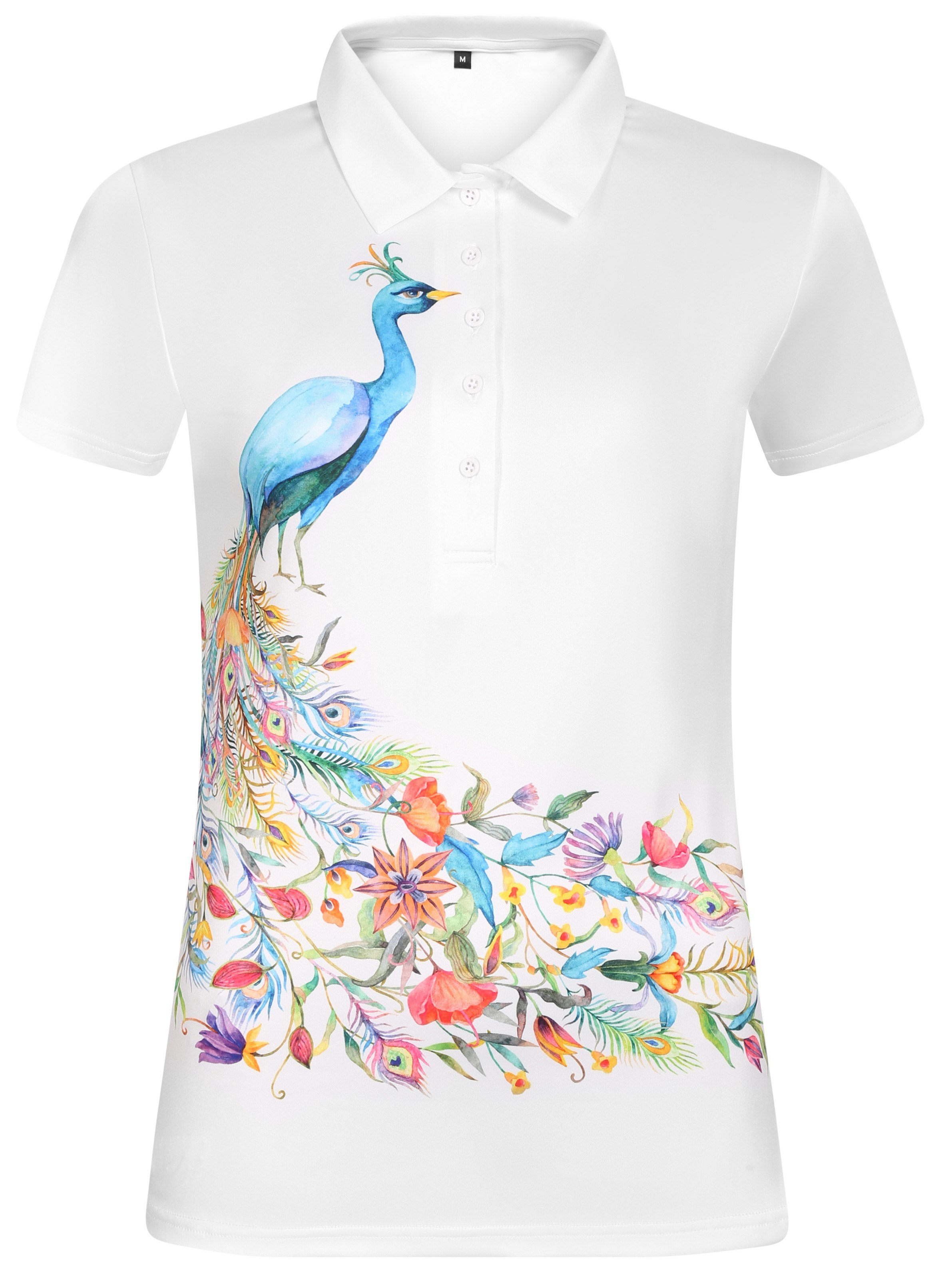 Fashion Sports Wear Valencia damskie polo, białe