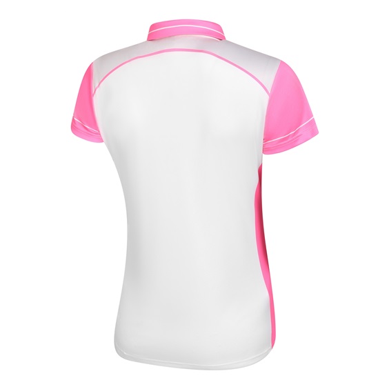 Fashion Sports Wear Accra Pink damskie polo, biało/różowe