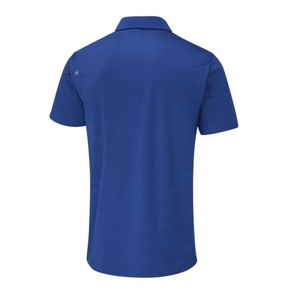 Ping Claude Camo Mesh męskie polo, inky
