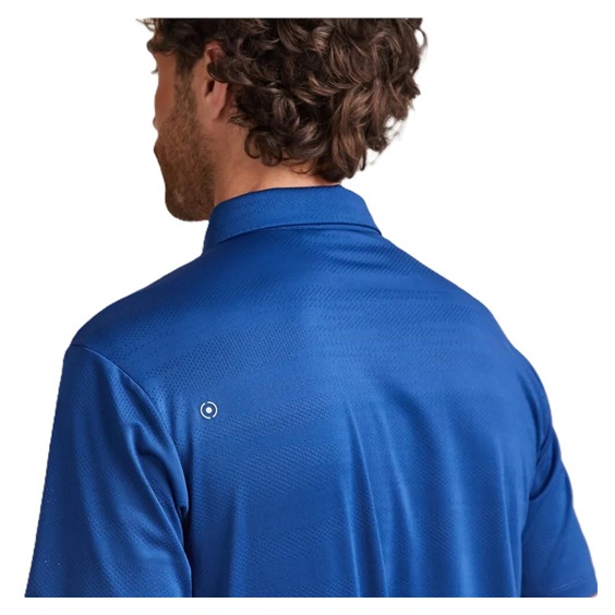 Ping Claude Camo Mesh męskie polo, inky
