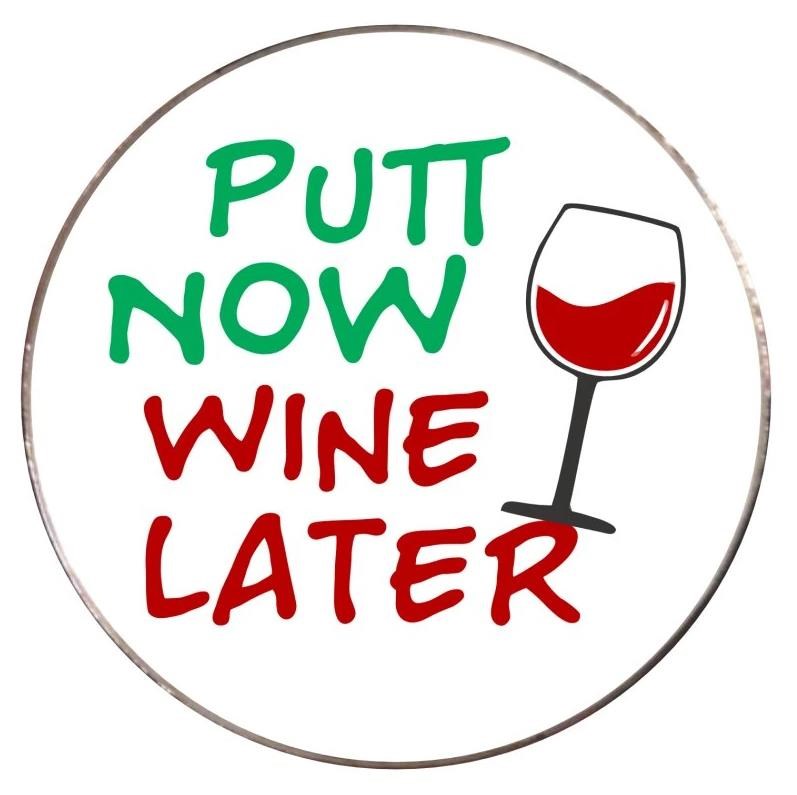 Best of America Putt now wine later marker