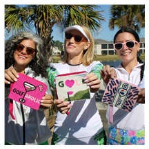 Best of Golf America Golfaholic Beaddie torebka na kosztowności