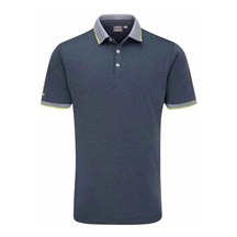 Ping Gideon męskie polo, light navy marl
