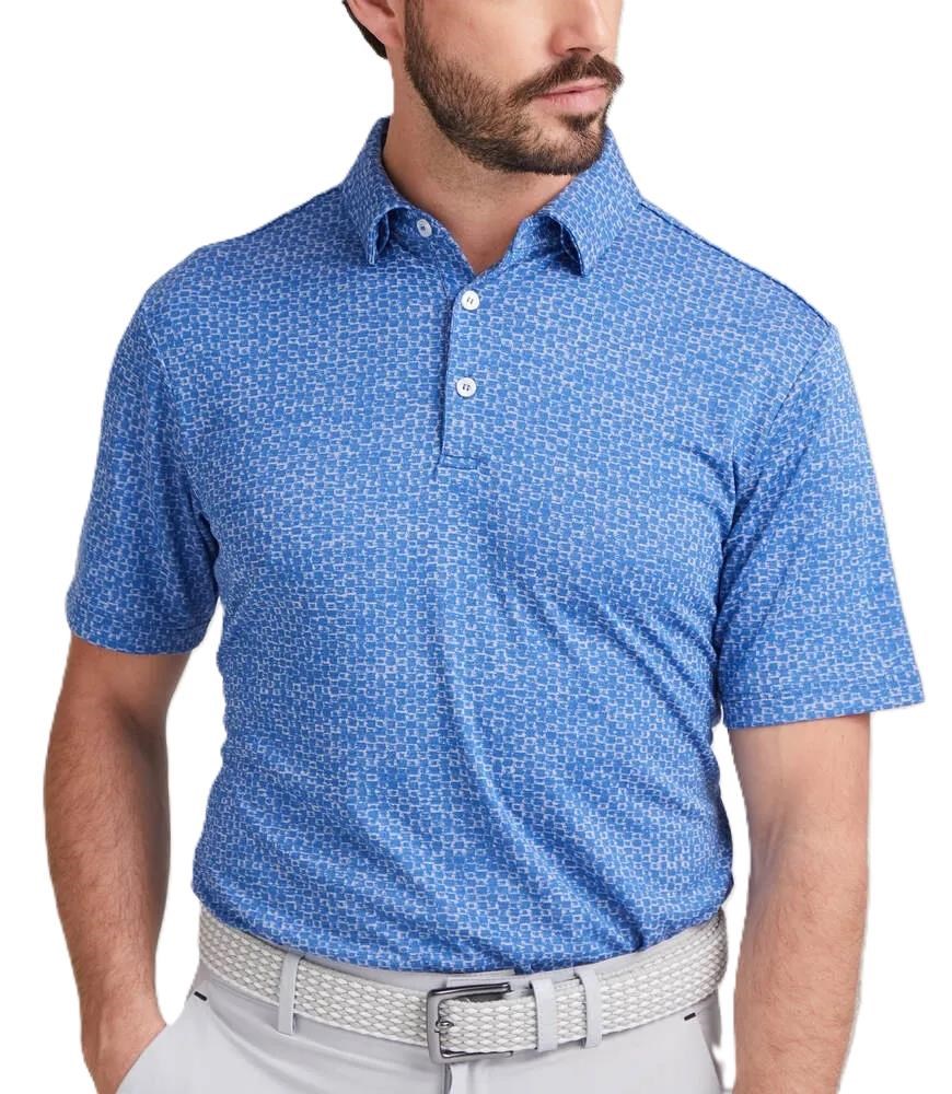 Ping Rafe męskie polo, bright cobalt