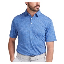 Ping Rafe męskie polo, bright cobalt
