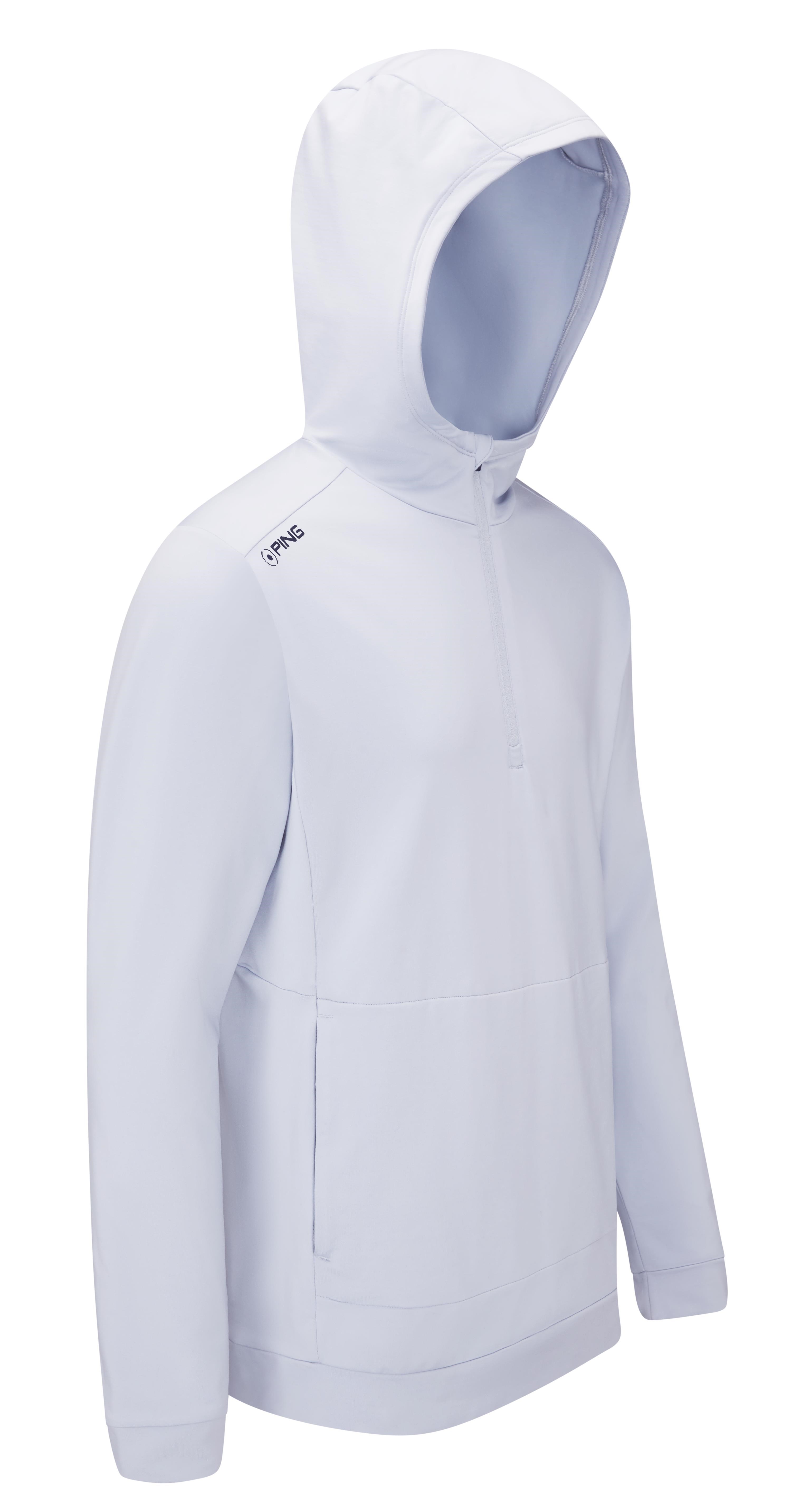 Ping Haldon Hooded Fleece męska bluza, pearl grey