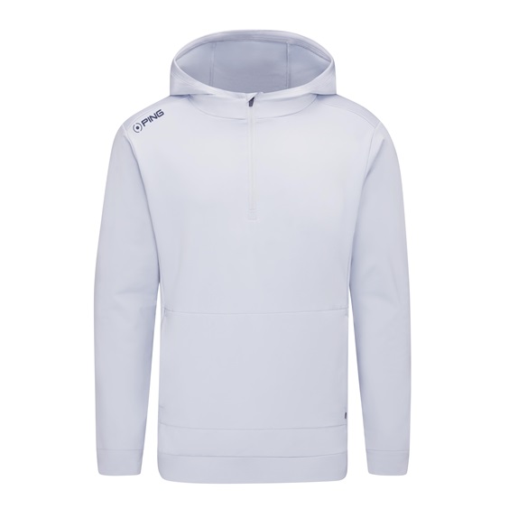 Ping Haldon Hooded Fleece męska bluza, pearl grey
