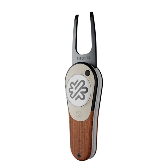 Pitchfix Woodie pitchfork z markerem, walnut