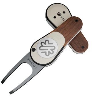 Pitchfix Woodie pitchfork z markerem, walnut