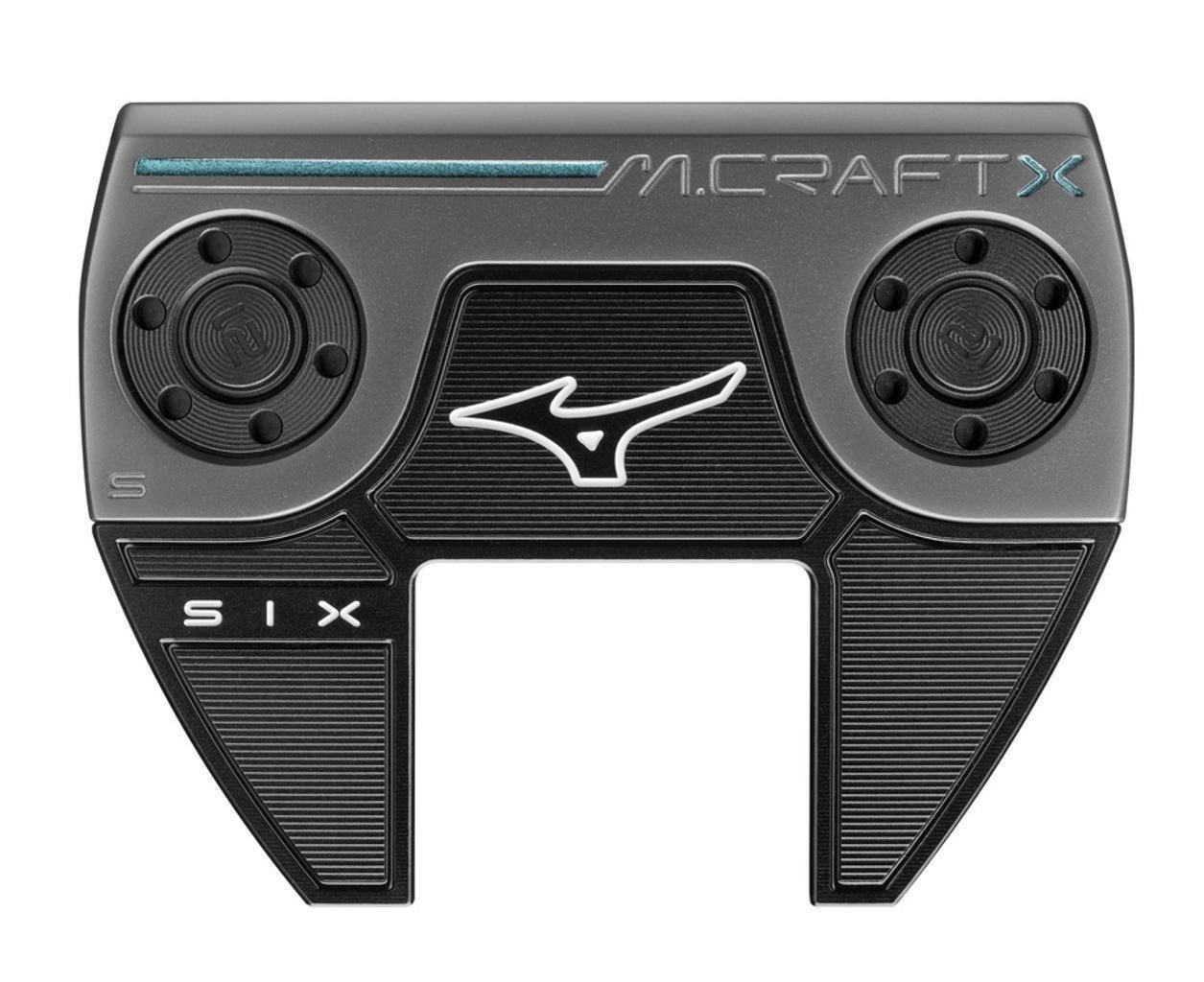 Mizuno M.CRAFT X S6 putter + Tour Maller headcover
