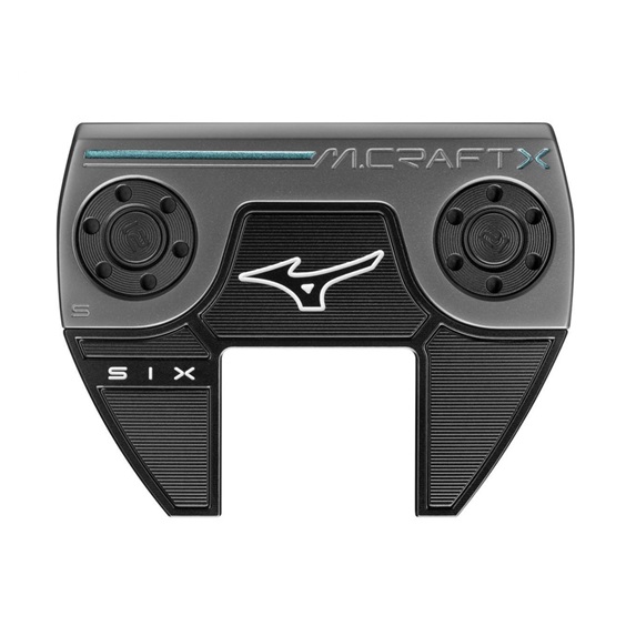 Mizuno M.CRAFT X S6 putter + Tour Maller headcover