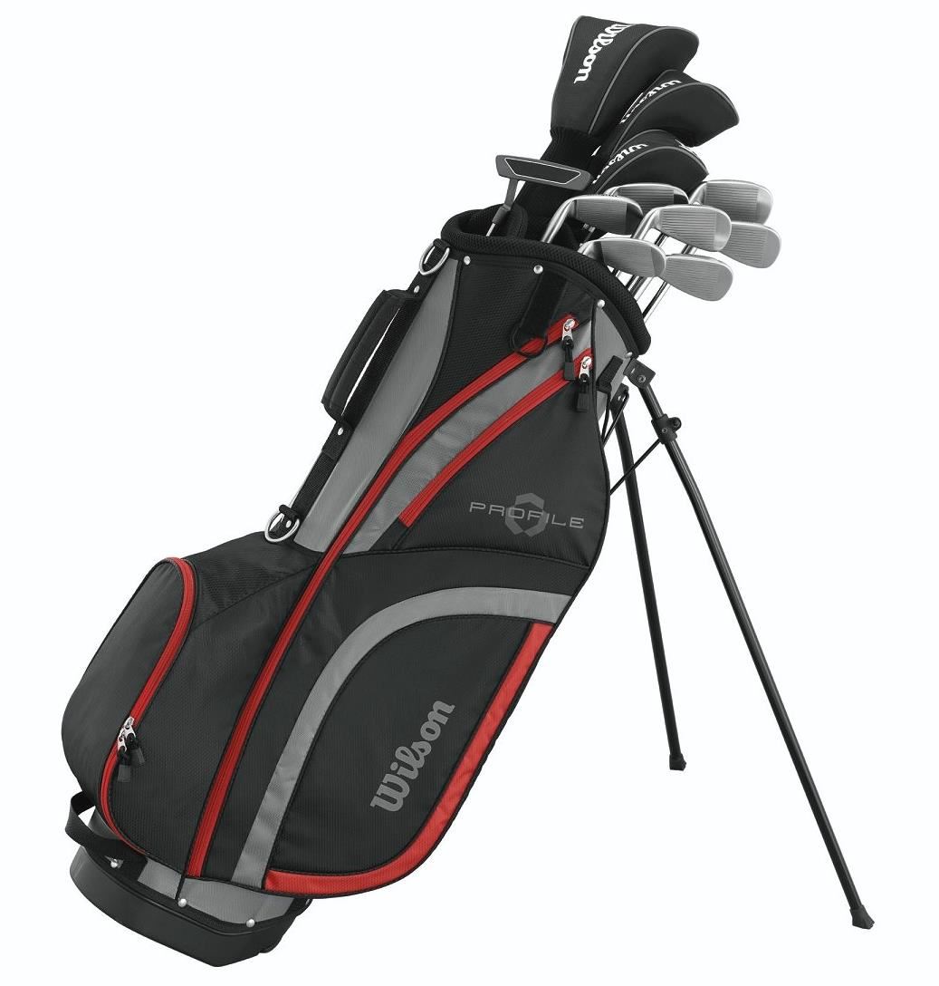 Wilson Profile XLS męski zestaw, stal, prawy