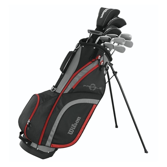 Wilson Profile XLS męski zestaw, stal, prawy